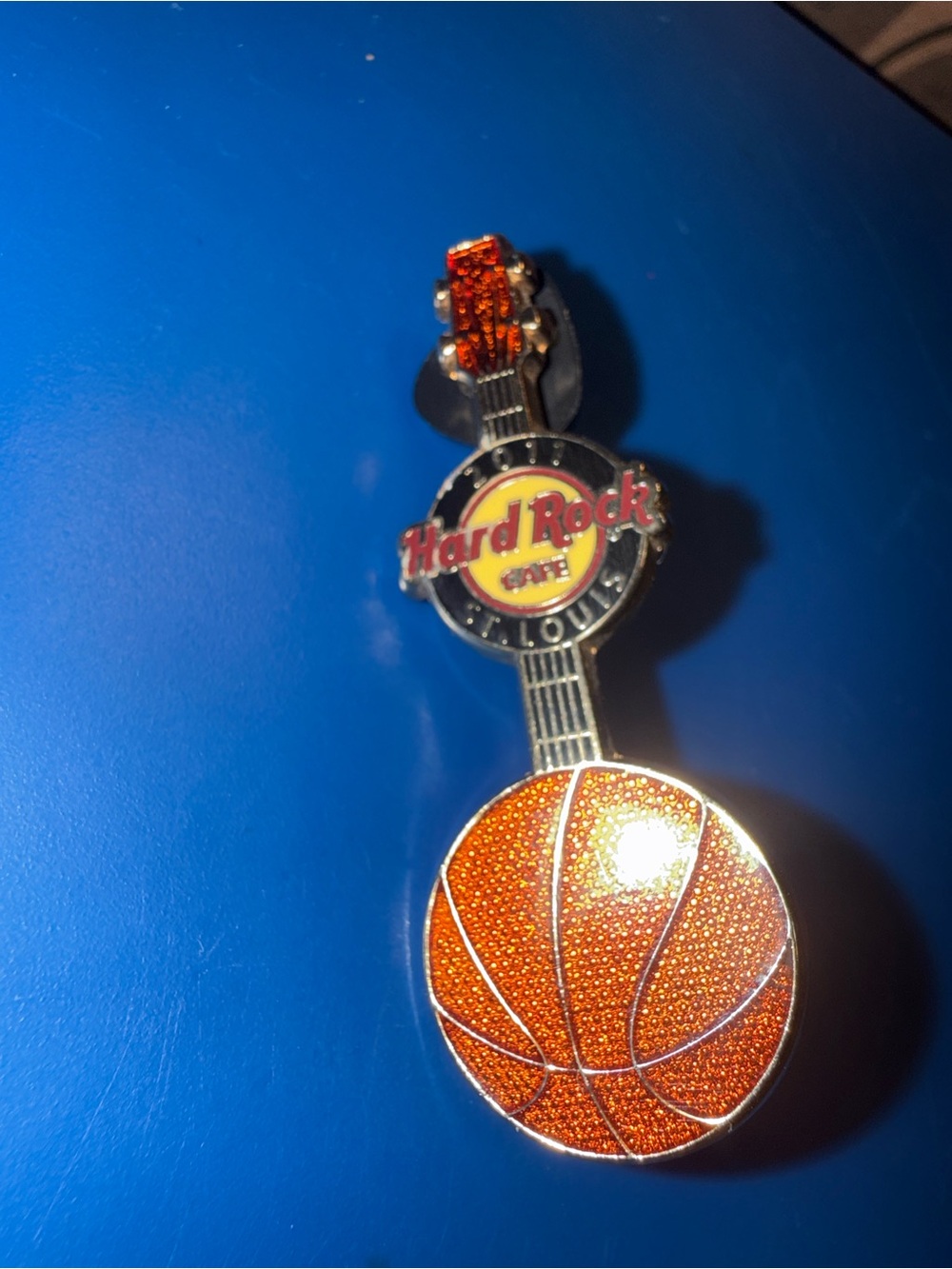 Hard Rock Cafe Louisville Basketball Guitar Pin Collectible Vintage